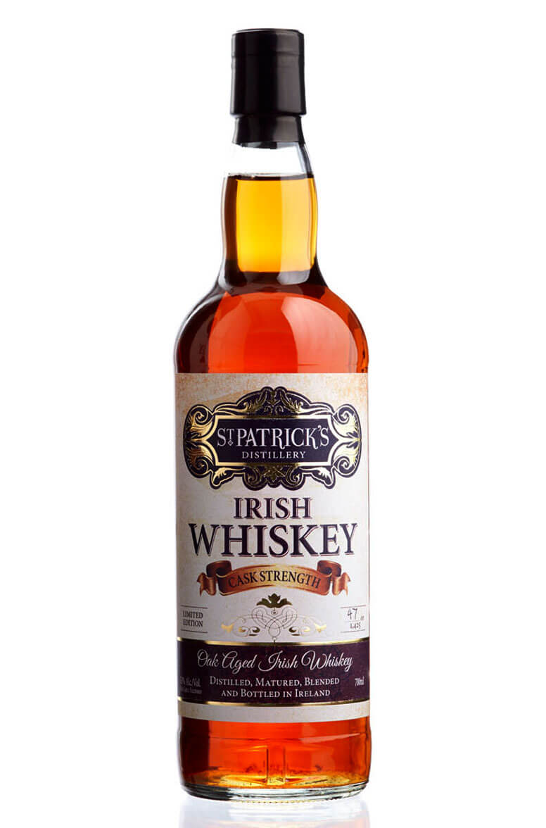 St Patricks Cask Strength Irish Whiskey